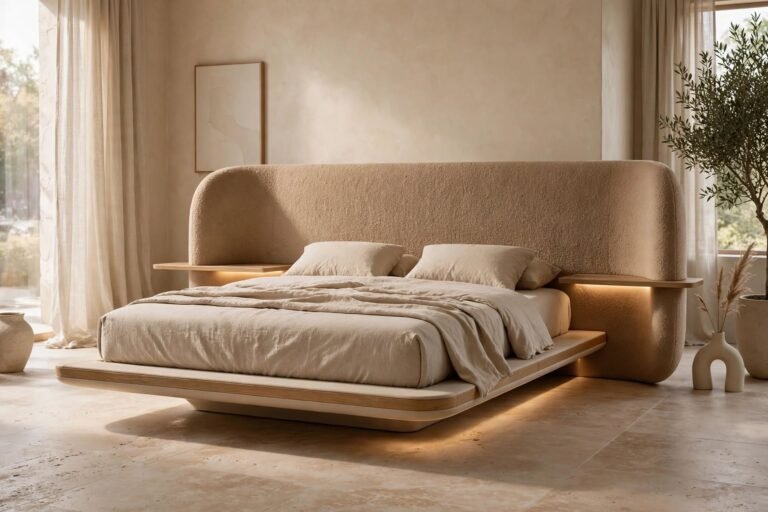 Aurelia Floating Bed hero