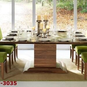 Sheesham Wood Dining Table - 6-Seater with Chairs