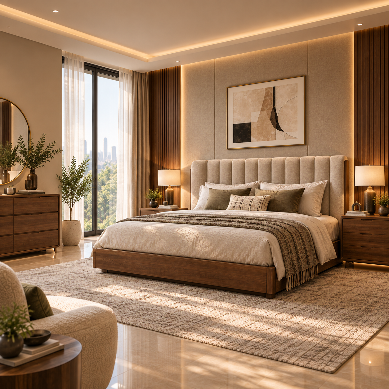 Verona Upholstered Bed - Image 2