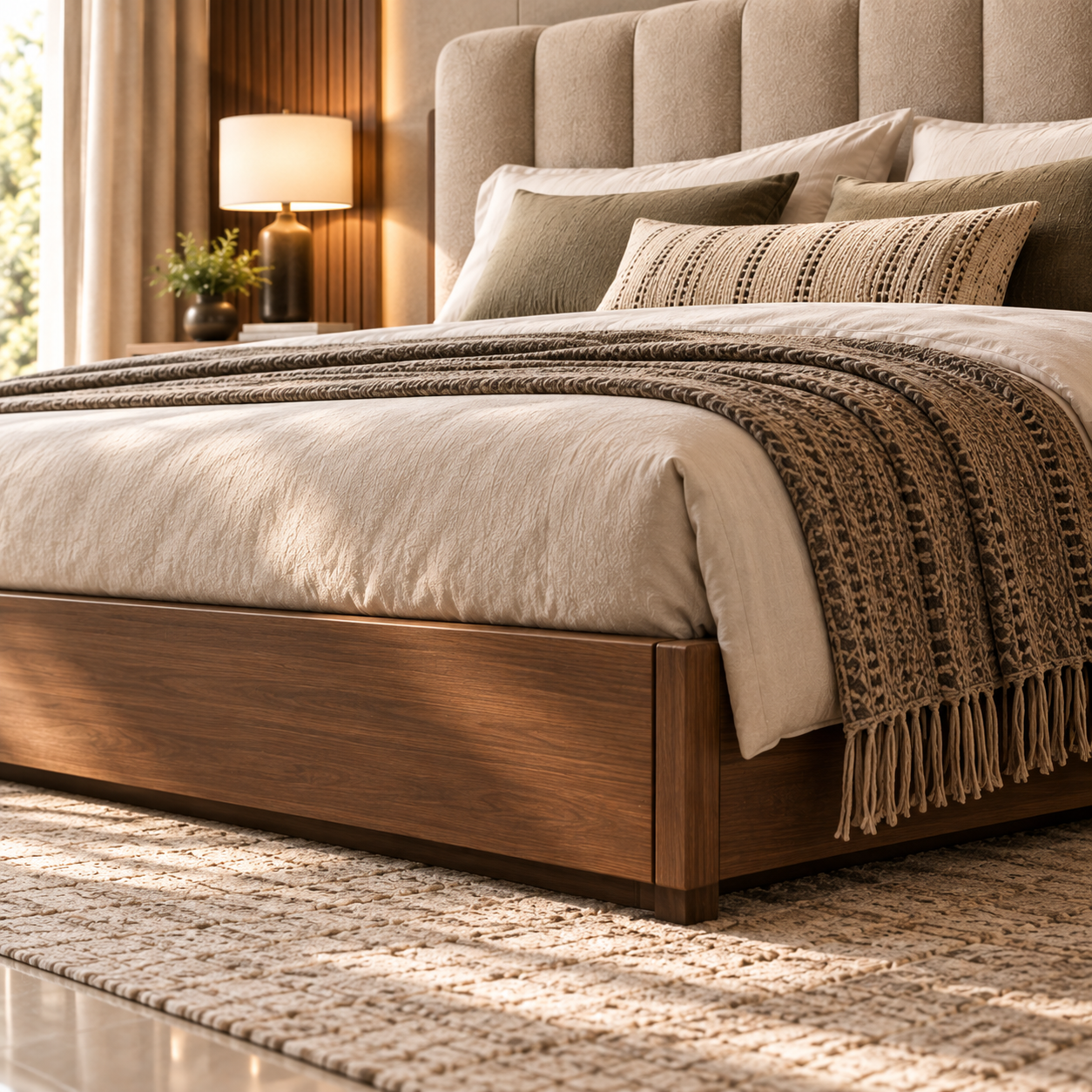 Verona Upholstered Bed - Image 3